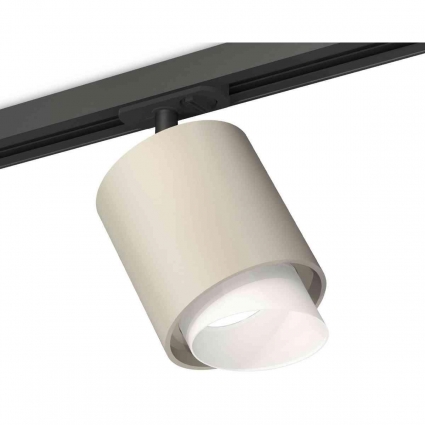 Комплект трекового светильника Ambrella light Track System XT7724001 SGR/FR/SBK серый песок/белый матовый/черный песок (A2537, C7724, N7175), в стиле Хай-тек, цвет серый