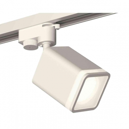 Комплект трекового светильника Ambrella light Track System XT7812021 SWH/FR белый песок/белый матовый (A2520, C7812, N7750), в стиле Хай-тек, цвет белый