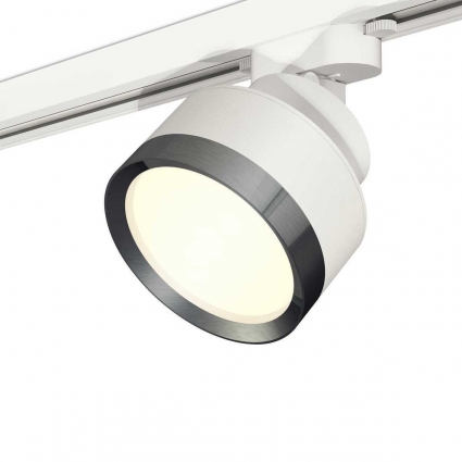 Комплект трекового светильника Ambrella light Track System XT (A2524, A2105, C8101, N8133) XT8101006, в современном стиле, цвет белый