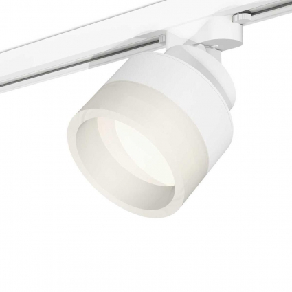 Комплект трекового светильника Ambrella light Track System XT (A2524, A2105, C8101, N8401) XT8101020, в современном стиле, цвет белый