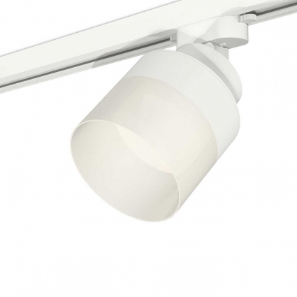 Комплект трекового светильника Ambrella light Track System XT (A2524, A2105, C8101, N8402) XT8101021, в современном стиле, цвет белый
