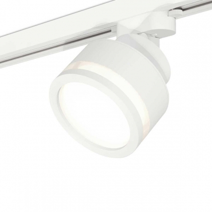 Комплект трекового светильника Ambrella light Track System XT (A2524, A2105, C8101, N8412) XT8101022, в современном стиле, цвет белый