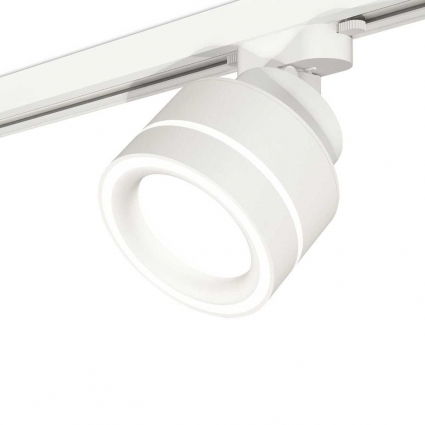 Комплект трекового светильника Ambrella light Track System XT (A2524, A2105, C8101, N8433) XT8101023, в современном стиле, цвет белый