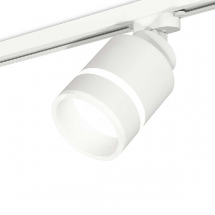 Комплект трекового светильника Ambrella light Track System XT (A2524, A2105, C8110, N8444) XT8110004, в современном стиле, цвет белый