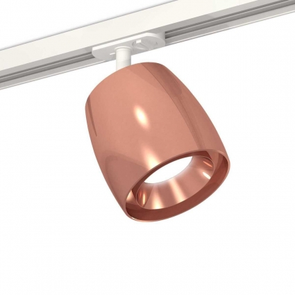 Комплект трекового светильника Ambrella light Track System XT (A2536, C1144, N7035) XT1144001, в современном стиле, цвет розовое золото