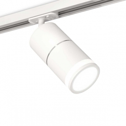 Комплект трекового светильника Ambrella light Track System XT (A2536, C7401, A2070, C7401, N7120) XT7401003, в современном стиле, цвет белый