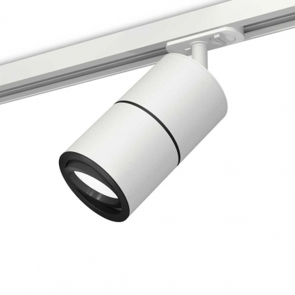 Комплект трекового светильника Ambrella light Track System XT (A2536, C7401, A2071, C7401, N7002) XT7401011, в современном стиле, цвет белый