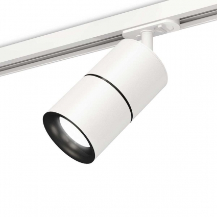 Комплект трекового светильника Ambrella light Track System XT (A2536, C7401, A2071, C7401, N7011) XT7401010, в современном стиле, цвет белый