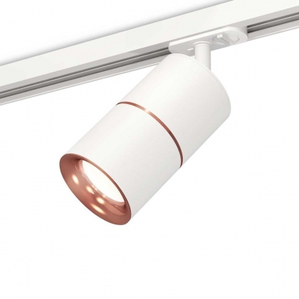 Комплект трекового светильника Ambrella light Track System XT (A2536, C7401, A2073, C7401, N7015) XT7401030, в современном стиле, цвет белый