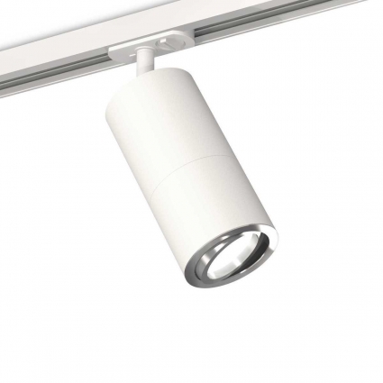 Комплект трекового светильника Ambrella light Track System XT (A2536, C7421, A2011, C7401, N7003) XT7401081, в современном стиле, цвет белый