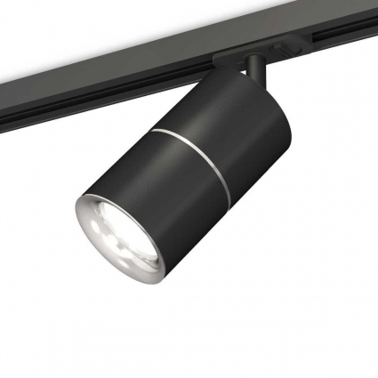 Комплект трекового светильника Ambrella light Track System XT (A2537, C7402, A2070, C7402, N7012) XT7402011, в современном стиле, цвет черный