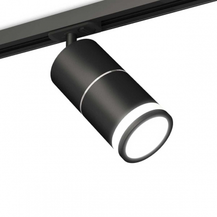 Комплект трекового светильника Ambrella light Track System XT (A2537, C7402, A2070, C7402, N7121) XT7402012, в современном стиле, цвет черный