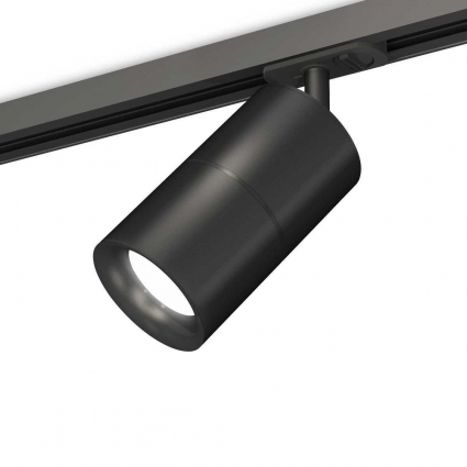 Комплект трекового светильника Ambrella light Track System XT (A2537, C7402, A2071, C7402, N7011) XT7402021, в современном стиле, цвет черный