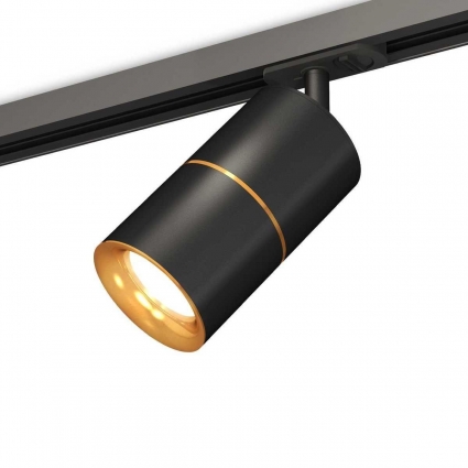 Комплект трекового светильника Ambrella light Track System XT (A2537, C7402, A2072, C7402, N7014) XT7402031, в современном стиле, цвет черный