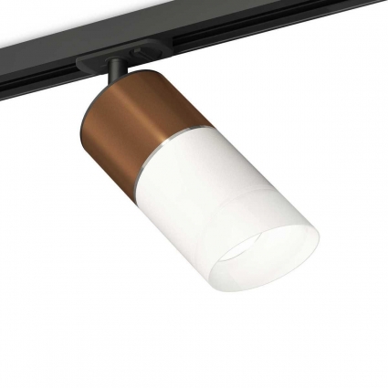 Комплект трекового светильника Ambrella light Track System XT (A2537, C7404, A2070, C7401, N7175) XT7401061, в современном стиле, цвет кофейный