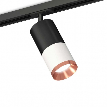 Комплект трекового светильника Ambrella light Track System XT (A2537, C7422, A2011, C7401, N7035) XT7401102, в современном стиле, цвет черный