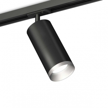 Комплект трекового светильника Ambrella light Track System XT (A2537, C7422, A2011, C7402, N7033) XT7402102, в современном стиле, цвет черный