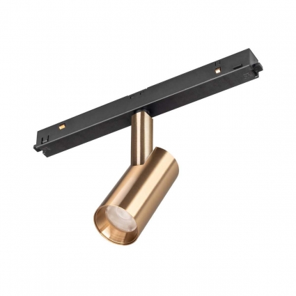 Трековый светодиодный светильник Arlight Mag-Orient-Spot-R35-6W Warm3000 040887 в современном стиле, цвет золотой