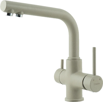 Смеситель для кухни Lemark Comfort LM3061PGR грей однорычажный, серый