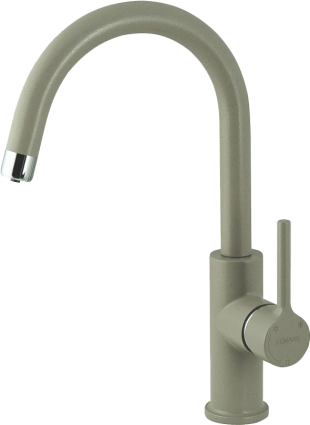 Смеситель для кухни Lemark Comfort LM3073PGR грей однорычажный, серый