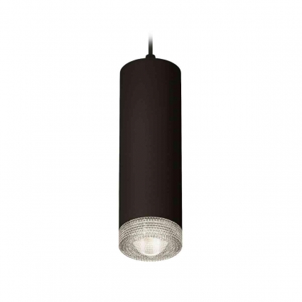 Комплект подвесного светильника Ambrella light Techno Spot XP7456001 SBK/CL черный песок/прозрачный (A2311, C7456, N7191), в стиле Хай-тек, цвет черный