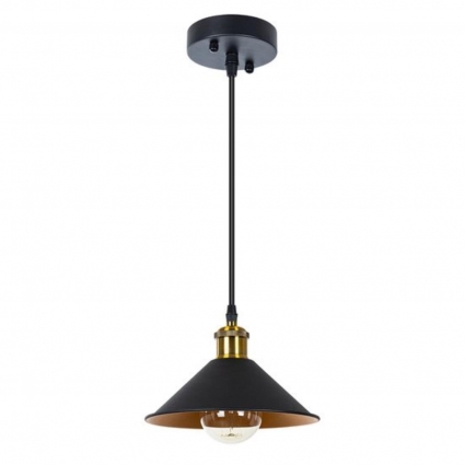 Подвесной светильник Arte Lamp Cappello A7037SP-1BK цвет черный, мощность 60 Вт