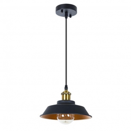 Подвесной светильник Arte Lamp Cappello A7038SP-1BK цвет черный, мощность 60 Вт