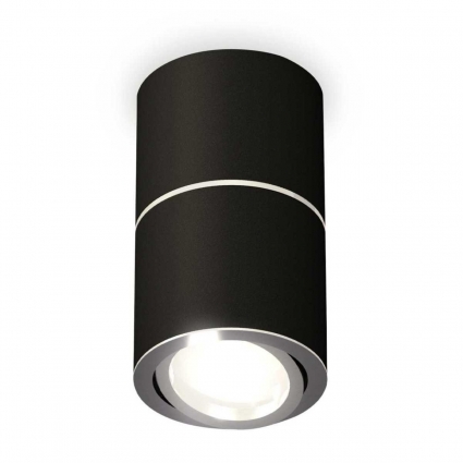 Комплект потолочного светильника Ambrella light Techno Spot XS (C7402, A2070, C7402, N7003) XS7402140, в современном стиле, цвет черный