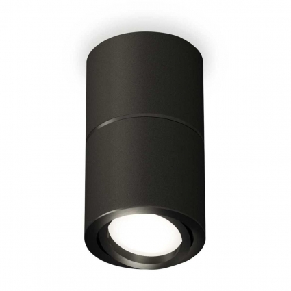 Комплект потолочного светильника Ambrella light Techno Spot XS (C7402, A2071, C7402, N7002) XS7402160, в современном стиле, цвет черный