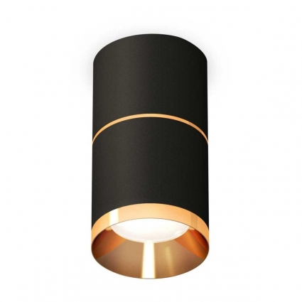 Комплект потолочного светильника Ambrella light Techno Spot XS (C7402, A2072, C7402, N7034) XS7402181, в современном стиле, цвет черный