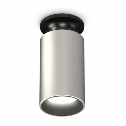 Комплект потолочного светильника Ambrella light Techno Spot XS (N6902, C6324, N6111) XS6324101, в современном стиле, цвет серебро