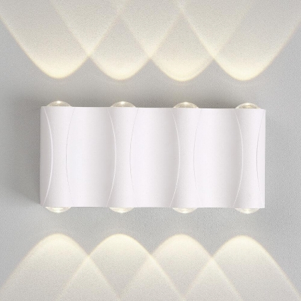 Настенный светодиодный светильник Crystal Lux CLT 022W4 WH 4000K в стиле Хай-тек, цвет белый