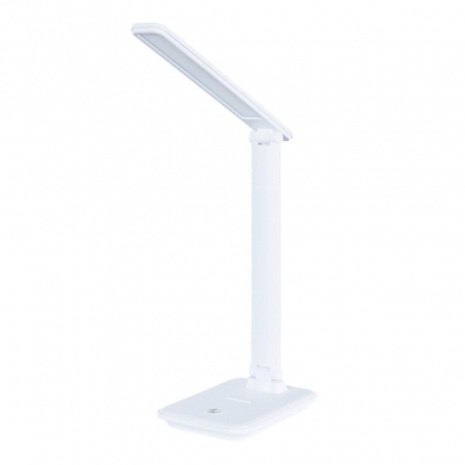 Настольная лампа Arte Lamp Cambridge A5123LT-1WH в стиле Хай-тек, цвет белый