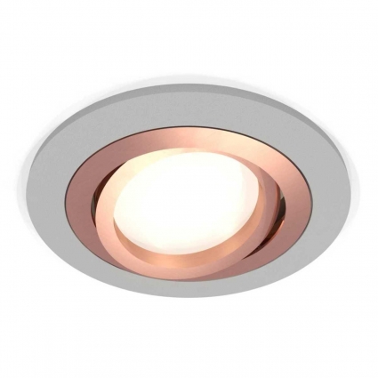 Комплект встраиваемого светильника Ambrella light Techno Spot XC (C7623, N7005) XC7623084, в современном стиле, цвет серый