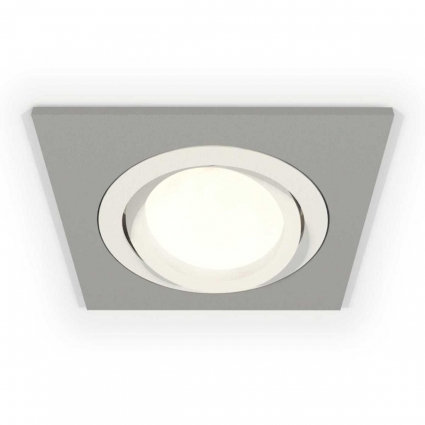 Комплект встраиваемого светильника Ambrella light Techno Spot XC (C7633, N7001) XC7633080, в современном стиле, цвет серый