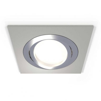 Комплект встраиваемого светильника Ambrella light Techno Spot XC (C7633, N7003) XC7633082, в современном стиле, цвет серый