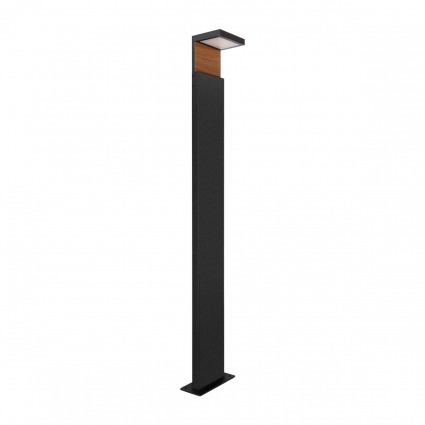 Уличный светодиодный светильник Loft IT Oak 100001/1000 в стиле модерн, цвет черный