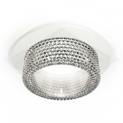Комплект встраиваемого светильника Ambrella light Techno Spot XC (C6512, N6150) XC6512040, в стиле модерн, цвет белый