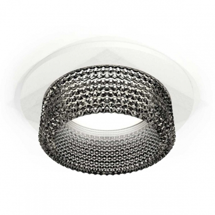 Комплект встраиваемого светильника Ambrella light Techno Spot XC (C6512, N6151) XC6512041, в стиле модерн, цвет дымчатый