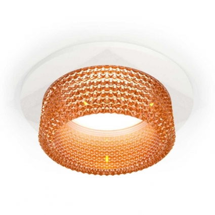 Комплект встраиваемого светильника Ambrella light Techno Spot XC (C6512, N6154) XC6512044, в стиле модерн, цвет кофейный