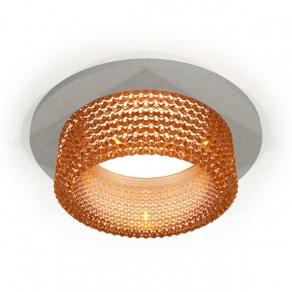 Комплект встраиваемого светильника Ambrella light Techno Spot XC (C6514, N6154) XC6514044, в стиле модерн, цвет кофейный