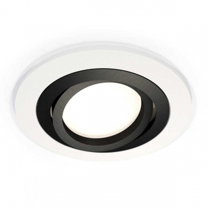 Комплект встраиваемого светильника Ambrella light Techno Spot XC (C7621, N7002) XC7621081, в современном стиле, цвет белый