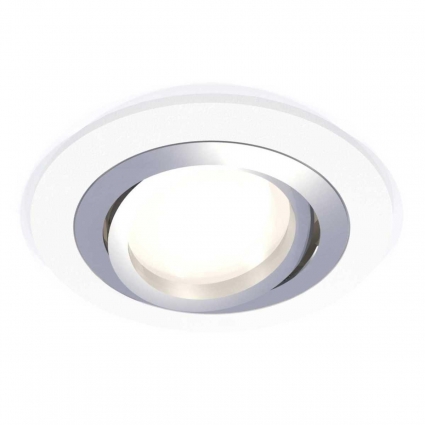 Комплект встраиваемого светильника Ambrella light Techno Spot XC (C7621, N7003) XC7621082, в современном стиле, цвет белый