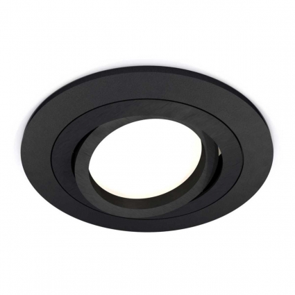 Комплект встраиваемого светильника Ambrella light Techno Spot XC (C7622, N7002) XC7622081, в современном стиле, цвет черный