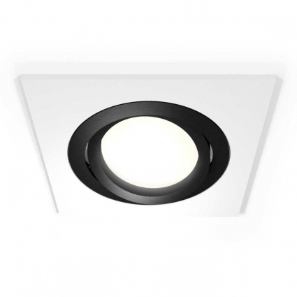 Комплект встраиваемого светильника Ambrella light Techno Spot XC (C7631, N7002) XC7631081, в современном стиле, цвет белый