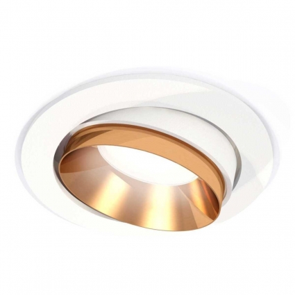 Комплект встраиваемого светильника Ambrella light Techno Spot XC (C7651, N7034) XC7651024, в современном стиле, цвет белый