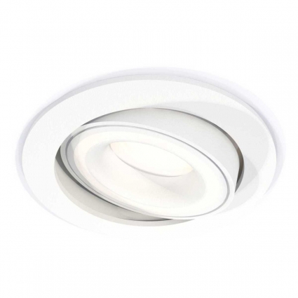 Комплект встраиваемого светильника Ambrella light Techno Spot XC (C7651, N7110) XC7651080, в современном стиле, цвет белый