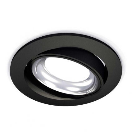 Комплект встраиваемого светильника Ambrella light Techno Spot XC (C7652, N7023) XC7652002, в современном стиле, цвет черный