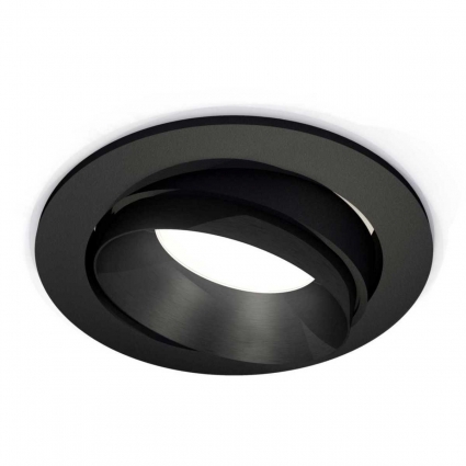Комплект встраиваемого светильника Ambrella light Techno Spot XC (C7652, N7031) XC7652021, в современном стиле, цвет черный