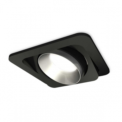 Комплект встраиваемого светильника Ambrella light Techno Spot XC (C7659, N7033) XC7659023, в современном стиле, цвет черный